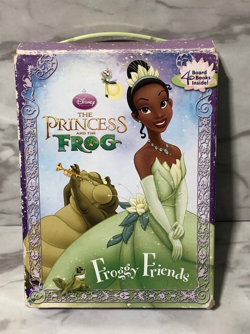 Froggy Friends Disney Princess and the Frog 4 board books box set